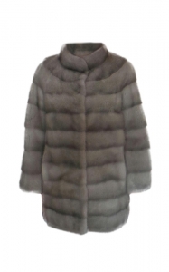 Grey Mink Coat