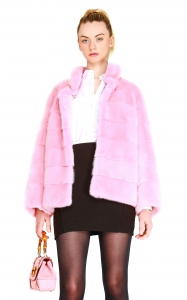 Pink Mink Jacket