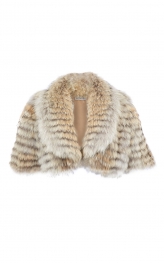 Coyote Fur Cropped Jacket